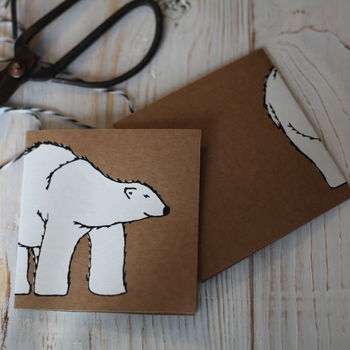 Christmas Card, Polar Bear, 2 of 4