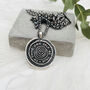 Unisex Self Love Talisman Necklace In Sterling Silver, thumbnail 1 of 7