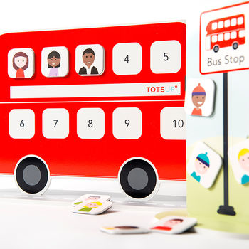 Reward Chart: Personalised Magnetic Bus, 3 of 9