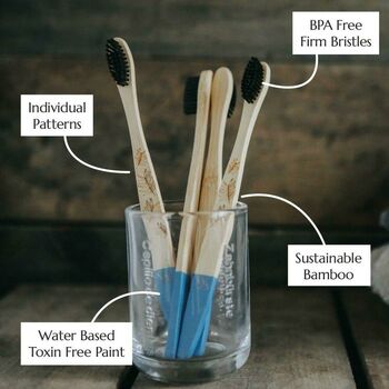 Adult Bamboo Toothbrush Pack, 9 of 11