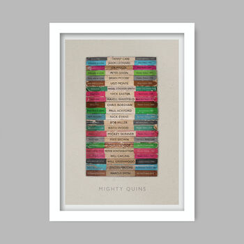 Mighty Quins Harlequins Poster Print, 3 of 4