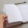 Personalised Report Style Notebook For Teacher, thumbnail 4 of 7