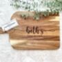 Personalised Wooden Chopping Board Home Sweet Home Gift, thumbnail 3 of 7