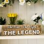 The Man The Myth The Legend Reclaimed Wood Funny Sign, thumbnail 3 of 5