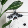 Handmade Hanging Halloween Bat Ornament, thumbnail 3 of 12