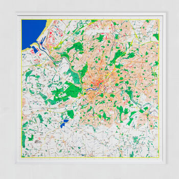 Personalised Map Print Your Home Or Your Somewhere, 9 of 11