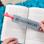 Personalised 'Build A Powerful Mind' Kids Bookmark, thumbnail 1 of 8