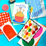 Birthday Boy Cute Cupcake Birthday Card, thumbnail 3 of 4