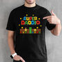 Super Daddio Gaming Men's T Shirt, thumbnail 4 of 5