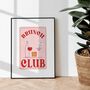 Brunch Club, Mid Century Cocktail Art Print, thumbnail 7 of 8