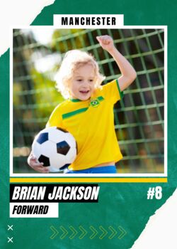 Personalised Soccer Trading Cards Giant Marshmallow Gift, 5 of 12