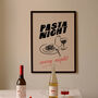 Pasta Night Every Night Illustrated Pasta Print, thumbnail 1 of 6