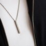Personalised Custom Bar Necklace, thumbnail 9 of 12