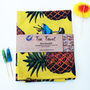 Vibrant Pineapple Tea Towel, thumbnail 4 of 5