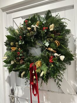 Traditional Christmas Wreath Diy Box, 4 of 4