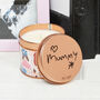 Personalised Child's Handwriting Mother's Day Candle, thumbnail 1 of 4