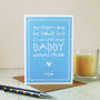 My Fingers May Be Small But… Cute Daddy Card, thumbnail 3 of 6