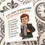 Funny Rick Roll Birthday Card, Never Gonna List, thumbnail 1 of 7