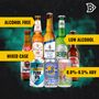 Alcohol Free Craft Beer Mixed Case With Non Alcoholic Eight Beers, thumbnail 2 of 5