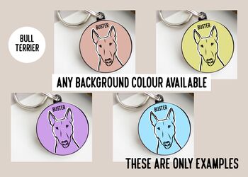 Bull Terrier Outline ID Tag, 4 of 4