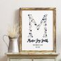 Personalised Baby Girl Birth Details Print, thumbnail 1 of 4
