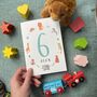 Personalised Age Number Birthday Card, thumbnail 6 of 9