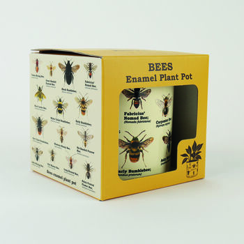 Bee Enamel Plant Pot, 4 of 6