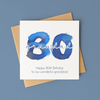 Personalised Birthday Card For Him – Any Age, 3 of 11