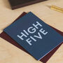 'High Five' Funny Congratulations Card, thumbnail 1 of 4