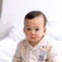 Personalised Bear Embroidered Birthday Pyjamas Choice Of Colours And Age One To Eight Available, thumbnail 7 of 12