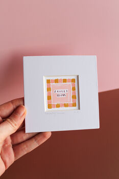 Colourful Mum Mini Art Print, 2 of 8