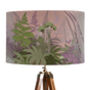 Hedgerow Blush, Pink And Green Floral Lampshade, thumbnail 3 of 9