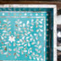 Mother Of Pearl Inlay Tray | Turquoise, thumbnail 3 of 3