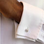 Sterling Silver Knot Cufflinks, thumbnail 1 of 3