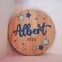 Personalised New Baby Wall Plaque With Stars, thumbnail 3 of 4