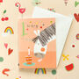 Mini Unicorn 1st Birthday Card, thumbnail 4 of 5