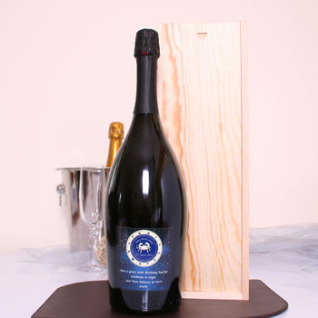 Personalised Magnum Prosecco Gift With Zodiac Design, 2 of 7