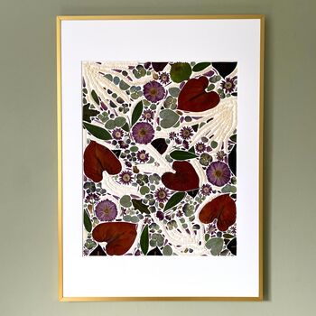 Preservation Of Your Wedding Flowers Into A Large Frame, 10 of 11