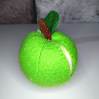 Cuttable Felt Apple Toy – Interactive, Handmade, Ukca/Ce Certified, 6 of 6