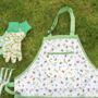 Personalised Bee Design Garden Apron, thumbnail 7 of 7
