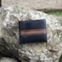 Personalised English Leather Black Wallet Rfid Safe, thumbnail 1 of 12