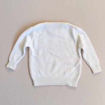 Cashmere Blend Baby Jumper Sweater, 2 of 5