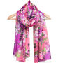 Large 'Bellini' Pure Silk Scarf, thumbnail 1 of 3
