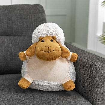 Soft Cuddly Giant Handwarmer Cozy Sheep, 2 of 3