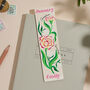 Personalised Birth Flower Bookmark, thumbnail 3 of 7