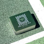 Personalised Checker Tennis Hip Flask And Balls Tin Gift For Dad, thumbnail 4 of 5