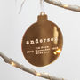 Personalised My First Christmas Bauble, thumbnail 1 of 2