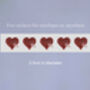 Butterfly Wedding Anniversary White Heart Card, Not 3D, thumbnail 5 of 11