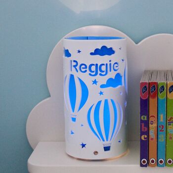 Personalised Hot Air Balloon LED Night Light, 4 of 12