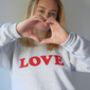 Love Sweatshirt, thumbnail 1 of 4